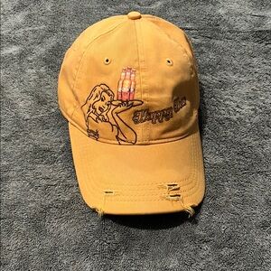 Bud Light Happy Hour embroidered & screenprinted Gold / Mustard Yellow Hat